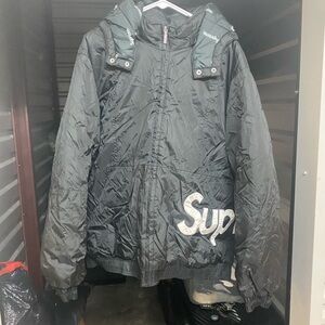 Supreme Black Parka Jacket FW16